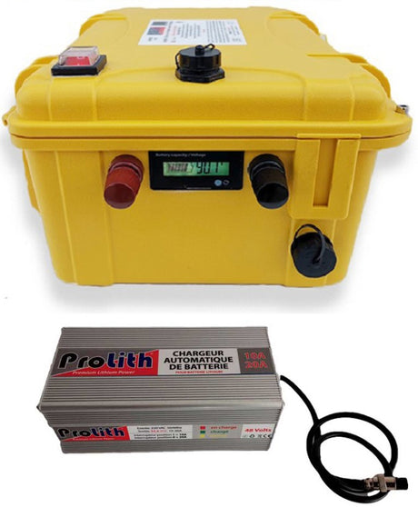 Batterie Prolith 12V 200Ah avec sortie régulée