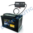 Pack batterie Lithium 12 V 100 AH + Chargeur