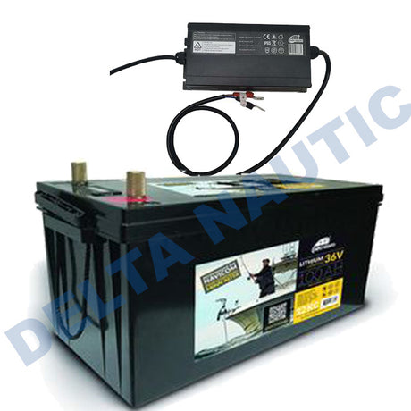 Pack batterie Lithium 36 V 100 AH + Chargeur