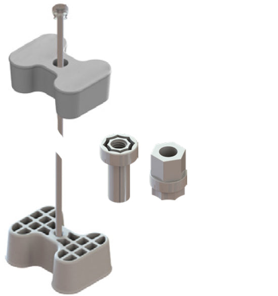 Connexion complète pour ponton modulaire