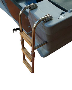 Échelle de bain 3 marches acier