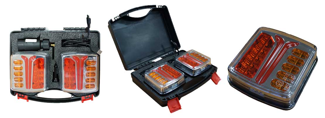 Kit feux de remorque sans fil LED