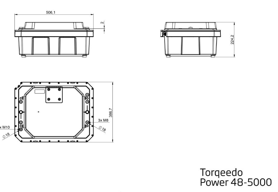 Batterie Torqeedo Power 48-5000