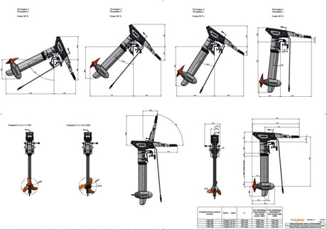 Moteur électrique Torqeedo Cruise 3.0 TL arbre long barre franche fiche technique