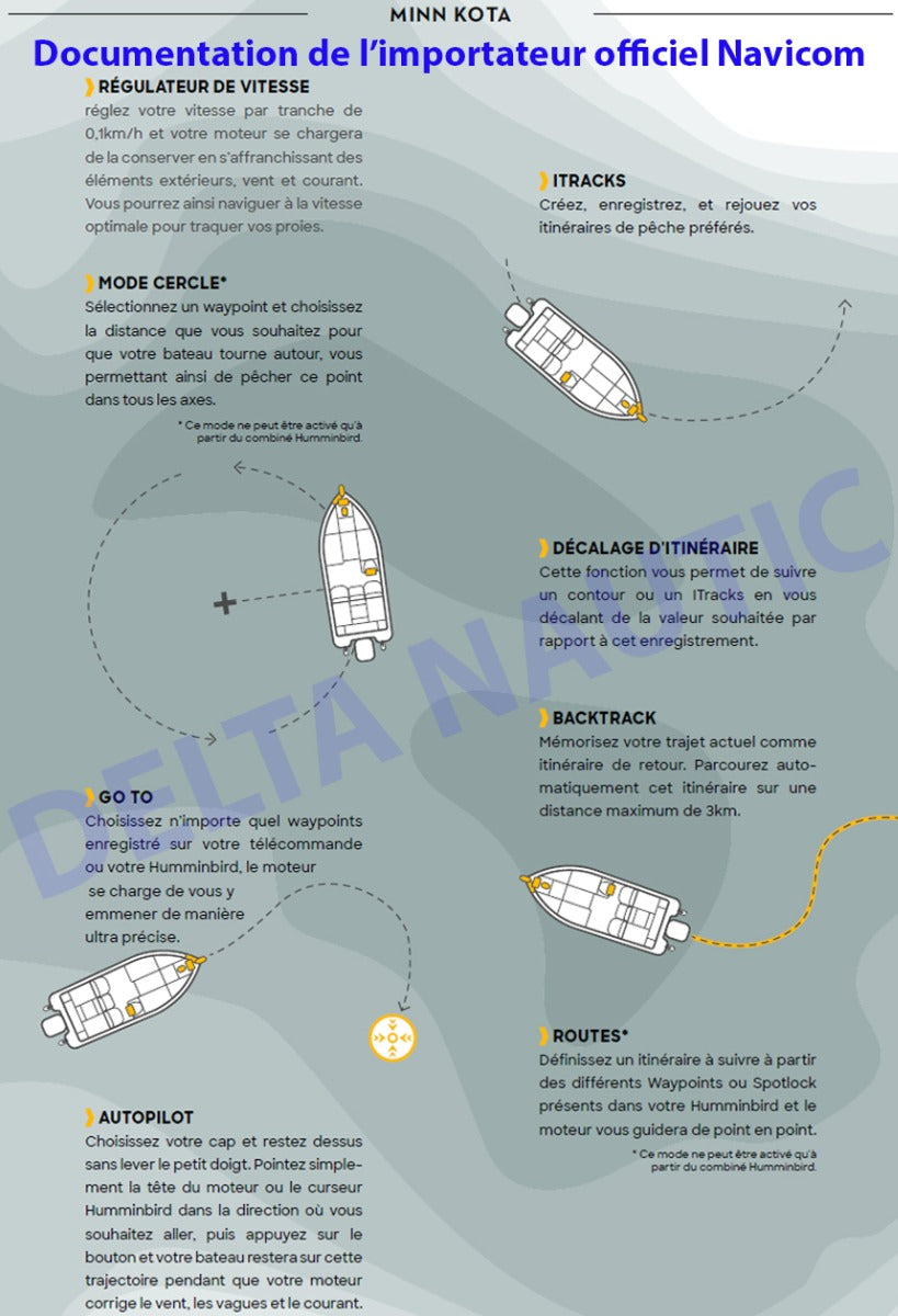  importateur officiel des moteurs Minn Kota en France