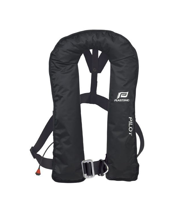 Gilet Gonflable Pilot AVEC harnais hydrostatique 275 N NOIR