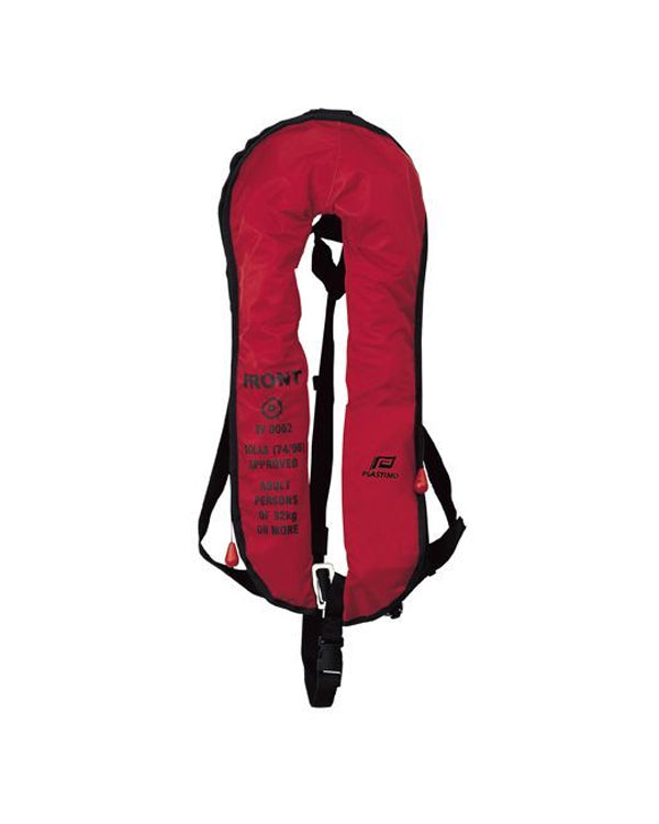 Gilet Gonflable SOLAS Nylon Rouge