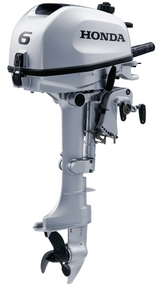 Honda 6CV 4T mono-cylindre démarrage manuel barre franche