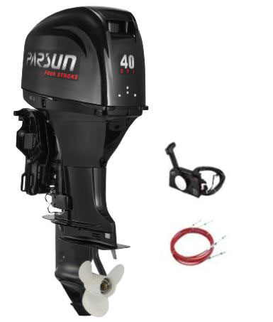 Parsun 40 CV arbre long commande à distance avec trim et tilt électriques