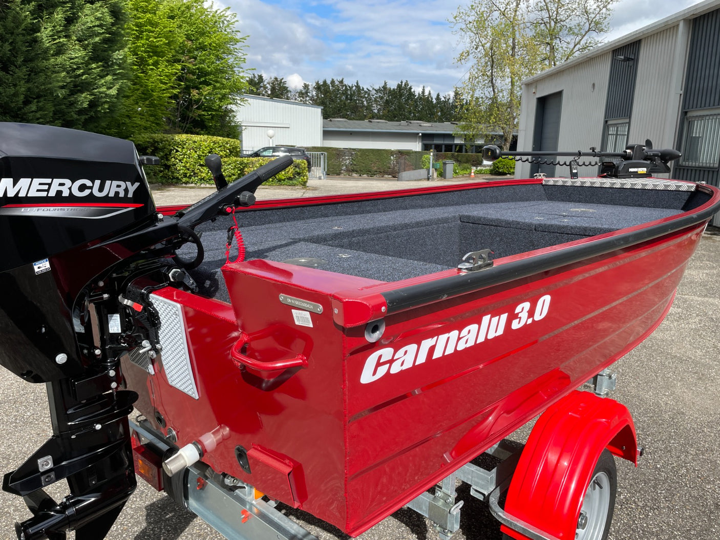 Pack Bass Boat aluminium 420 Carnalu 3.0 Red Force