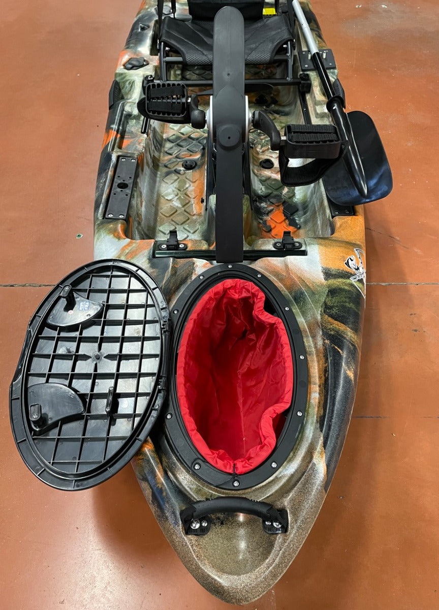 Kayak à pédale Waapa 310 pour la pêche ou la promenade