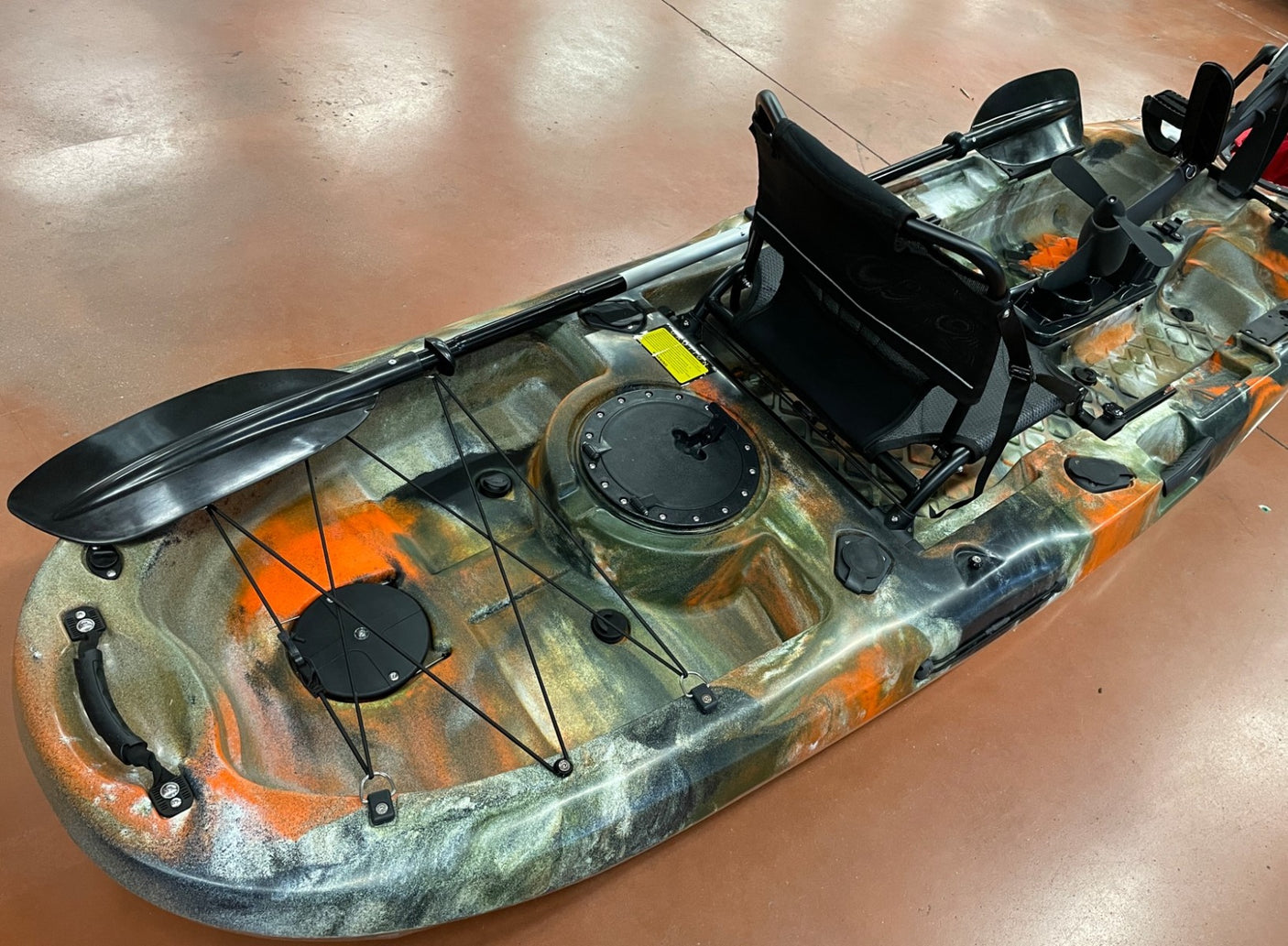 Kayak à pédale Waapa 310 pour la pêche ou la promenade