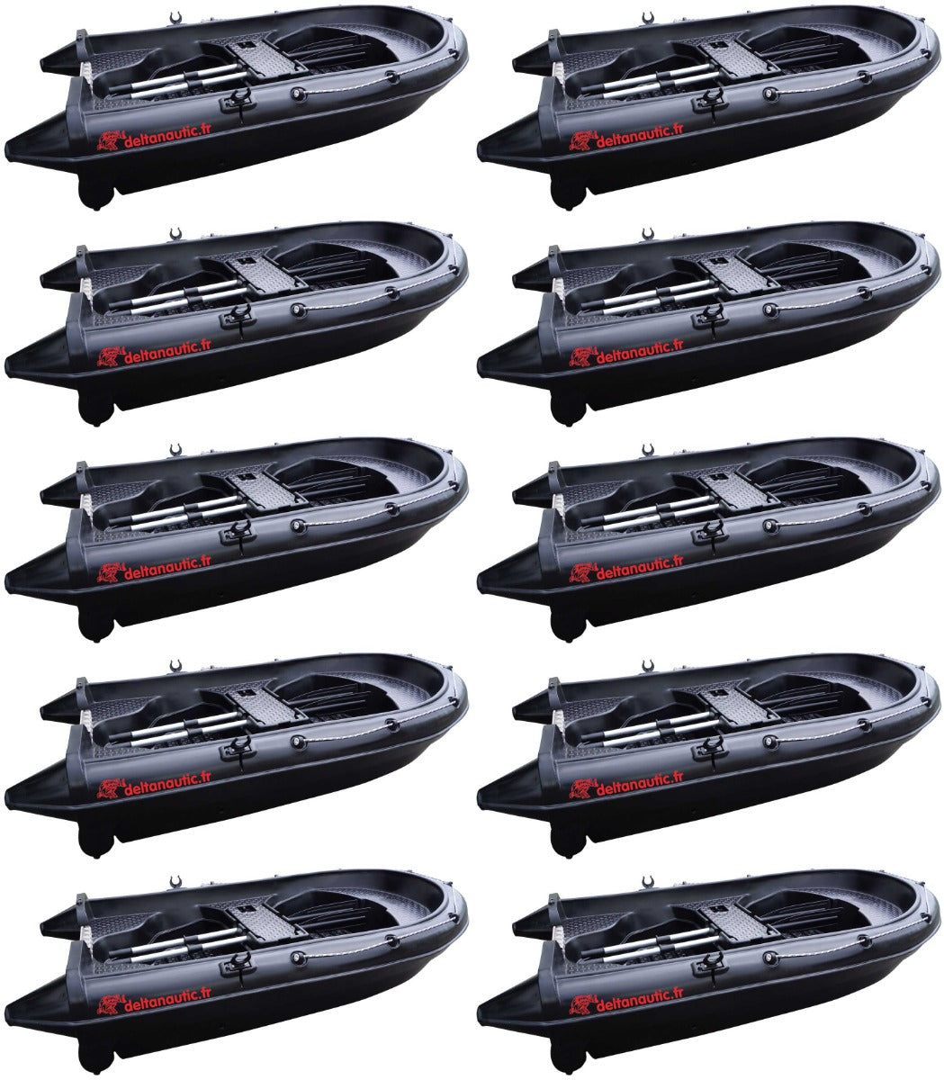 Lot de 10 barques Campeuse 2,49m blacky