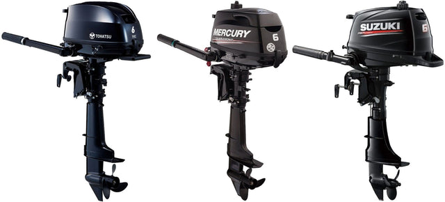 Lot de 3 hors bords 6cv 4t arbre court