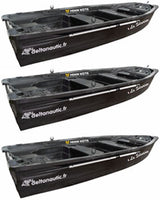 lot de 3 Silurine 4m blacky