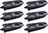 Lot de 6 barques Campeuse 2,49m blacky