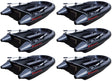 Lot de 6 Barques Carpeuse 2m Blacky