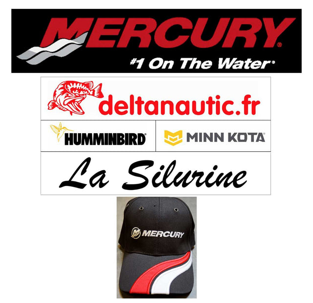 Lot de stickers luxe pour barque et casquette