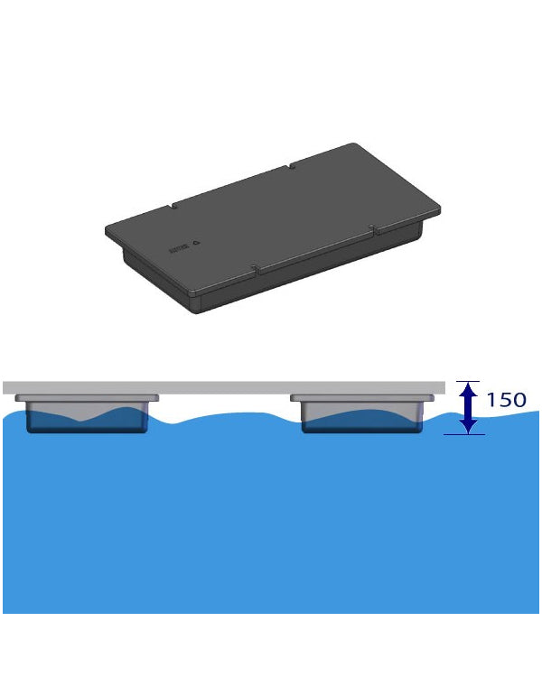 Flotteurs moussés F150