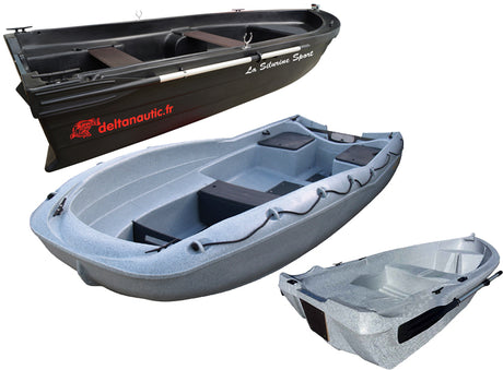 lot de 3 barques mer eaux intérieures