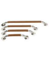 Mains Courantes Gainées Cuir 38 cm