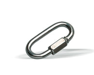 Manille rapide inox 4 mm