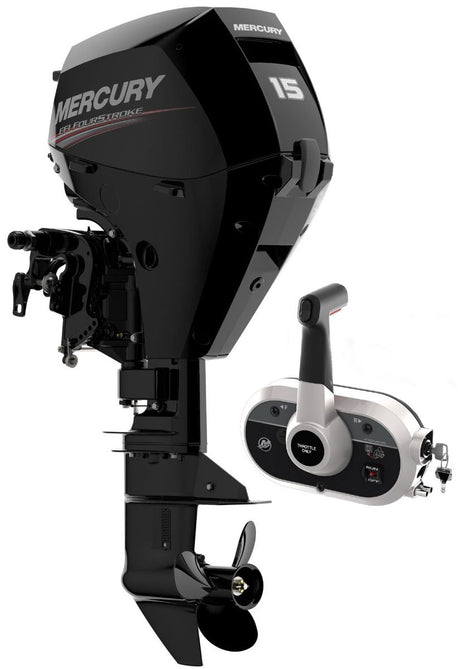 Mercury 15CV 4T EFI arbre court démarrage électrique commande à distance