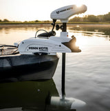 Moteur électrique kayak Minn Kota Riptide Terrova 55 Lbs 12V GPS 91 cm pour la mer en situation - Delta Nautic