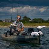 Moteur électrique kayak Minn Kota Riptide Terrova 55 Lbs 12V GPS 91 cm pour la pêche mer - Delta Nautic