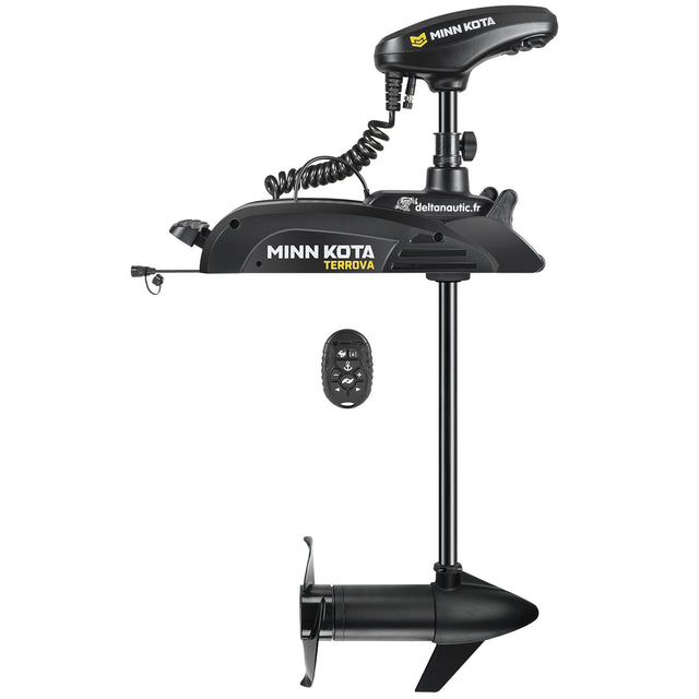 Moteur électrique kayak Minn Kota Terrova 55 Lbs 12V GPS 91 cm Delta Nautic
