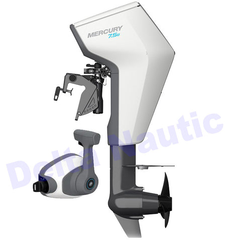 Moteur électrique Mercury Avator 7.5 commande à distance