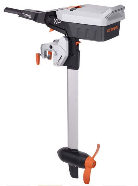 Moteur électrique Torqeedo Travel XP avec batterie lithium et chargeur intégrés