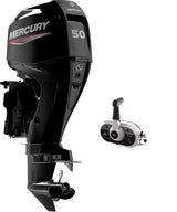 Mercury 50CV 4T EFI arbre long démarrage électrique et TRIM commande à distance