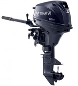 Tohatsu 20CV 4T arbre long démarrage électrique barre franche