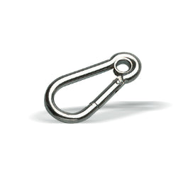 Mousqueton Pompier œil 6 mm