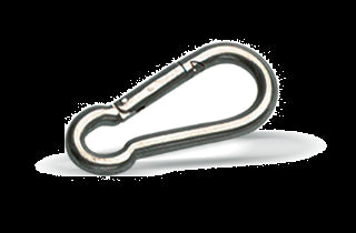 Mousqueton pompier inox 8 mm