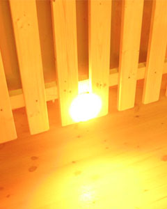 Option LED pour bain nordique