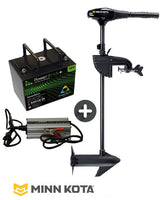 Pack Endura C2 V2 12V Minn Kota + batterie Lithium + chargeur