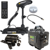 Pack Minn Kota Terrova 55 lbs 12V 137 cm GPS + valise batterie lithium BSR Prestige+ 100A et chargeur offert