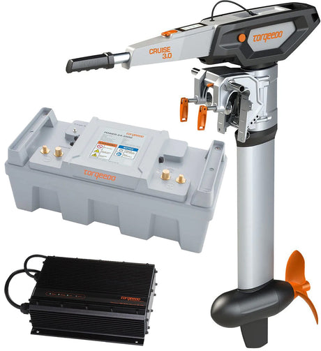 Pack moteur électrique Torqeedo Cruise 3.0 T barre franche