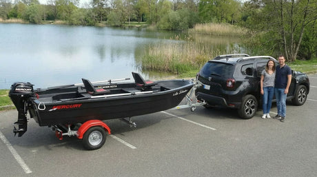 Pack Silurine 4m + Mercury 3.5CV 4T + remorque Nautic Plus