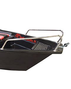 Paire de balcons inox petit modèle pour barque