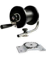 Enrouleur treuil pour ancre ou poids avec fixation