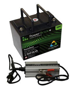 Pack batterie lithium Powerbrick + chargeur