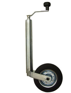 Roue jockey avec collier pour remorque