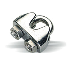 Serre câble étrier inox 4 mm