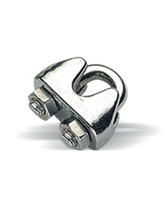 Serre câble étrier inox 5 mm