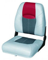 Siège rabattant Bass Boat Tricolore