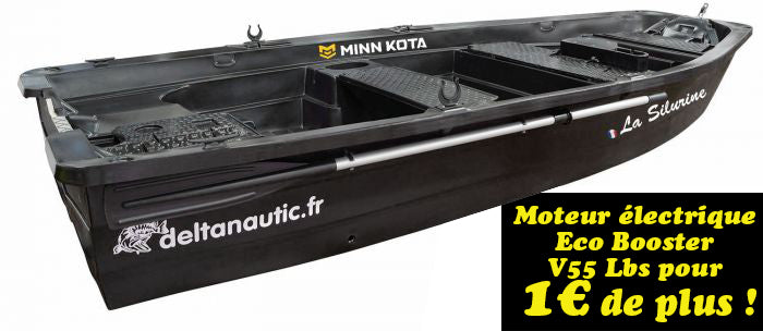 Barque Silurine 4m Blacky une exclusivité Delta Nautic