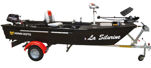 Pack superluxe Silurine 4m Bass Boat Blacky